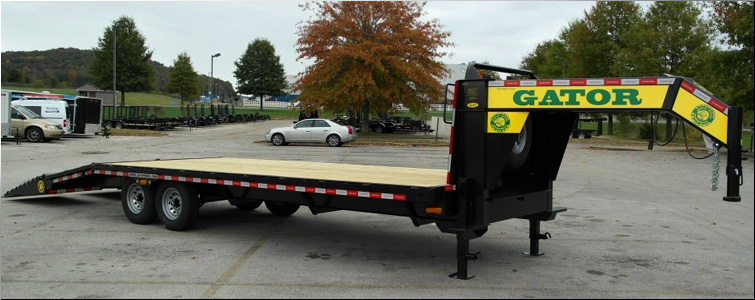 Gooseneck flat bed trailer for sale14k  Mason County, Kentucky